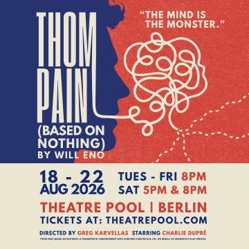 Entradas para Thom Pain (based on nothing) en 22.08.2026 - Comprar entradas